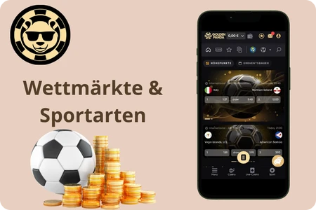 Golden Panda Wettmärkte & Sportarten