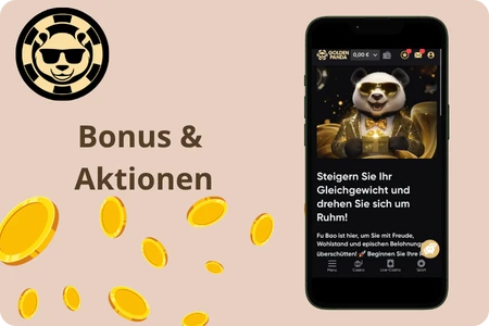 Golden Panda Casino Bonus & Aktionen