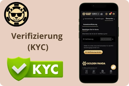 Golden Panda Casino Verifizierung (KYC)