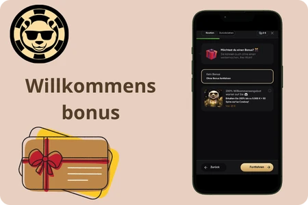 Golden Panda Casino Willkommensbonus