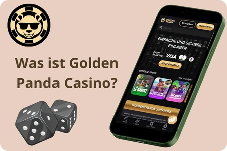 Golden Panda Casino bietet Spielautomaten, Live-Dealer-Tische und Tischspiele an