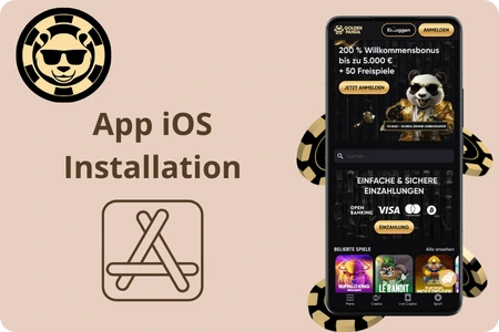 Golden Panda Casino App auf iOS installieren – Schritt-für-Schritt-Anleitung